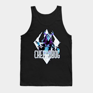 Chernobog (Neon, glitch) Tank Top